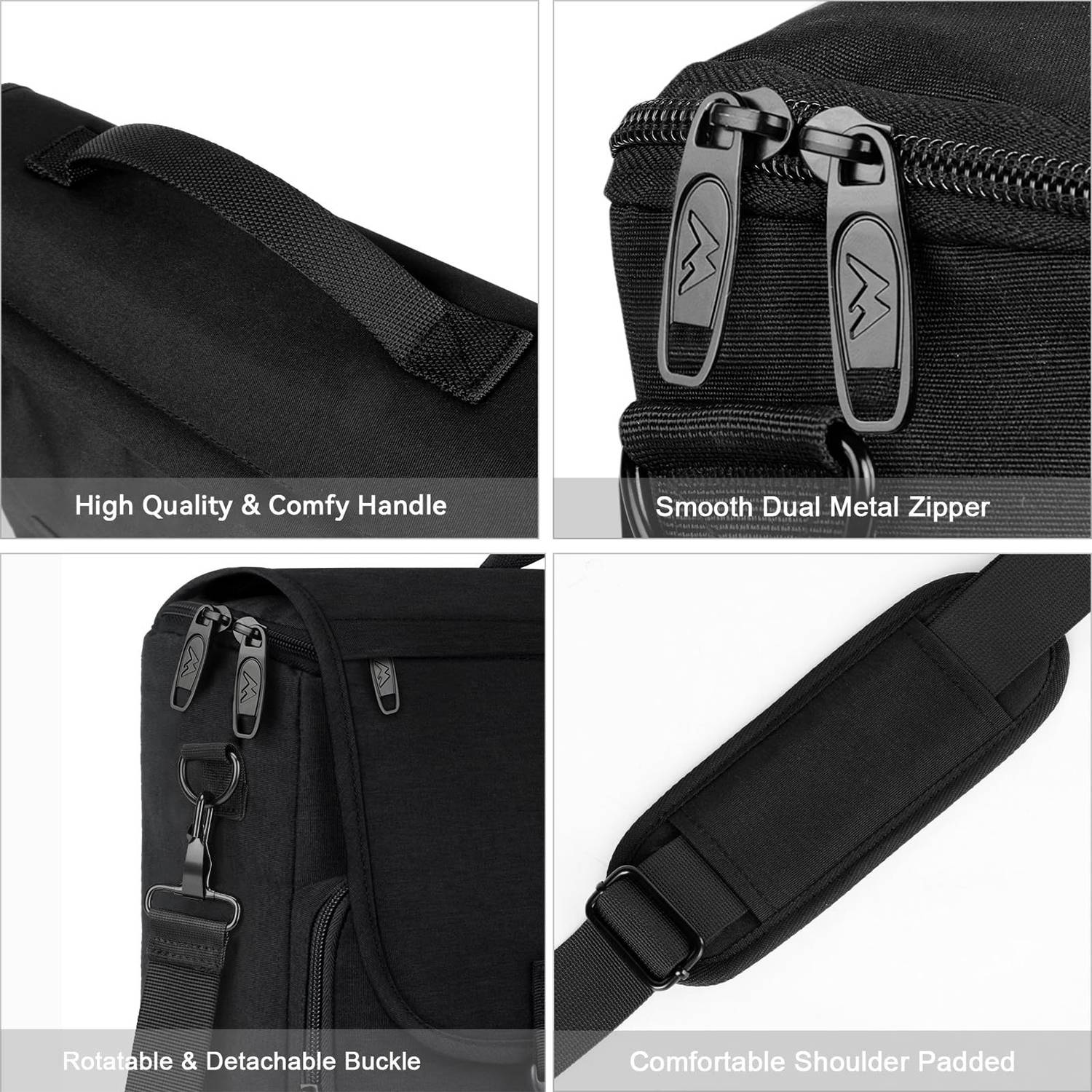 Water Resistant Messenger Bag 13