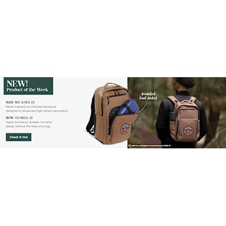 NBN Recycled Utility Insulated Backpack 116