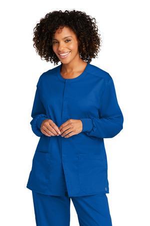 Wink Unisex WorkFlex Snap-Front Scrub Jacket WW3080 17