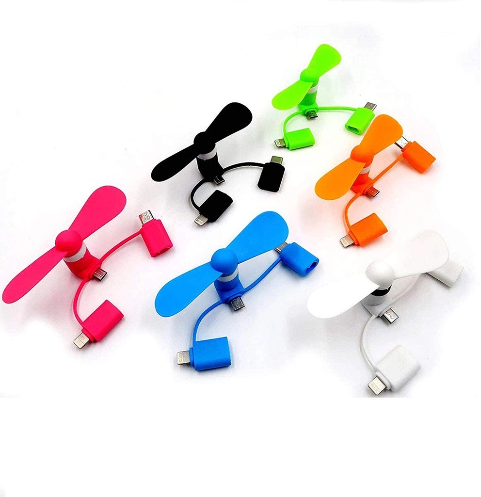 Portable 3 in 1 Mini USB Phone Fan 3