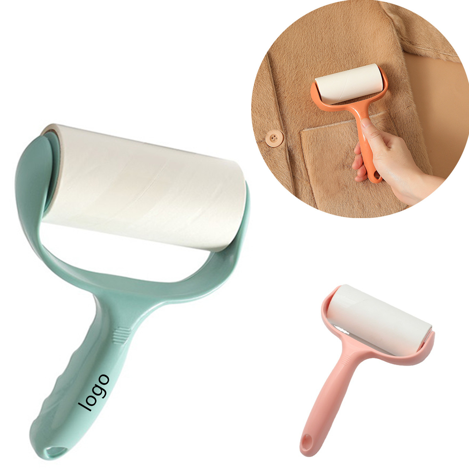 Large Lint Brush Rollers for Pet Hair Extra Sticky 2
