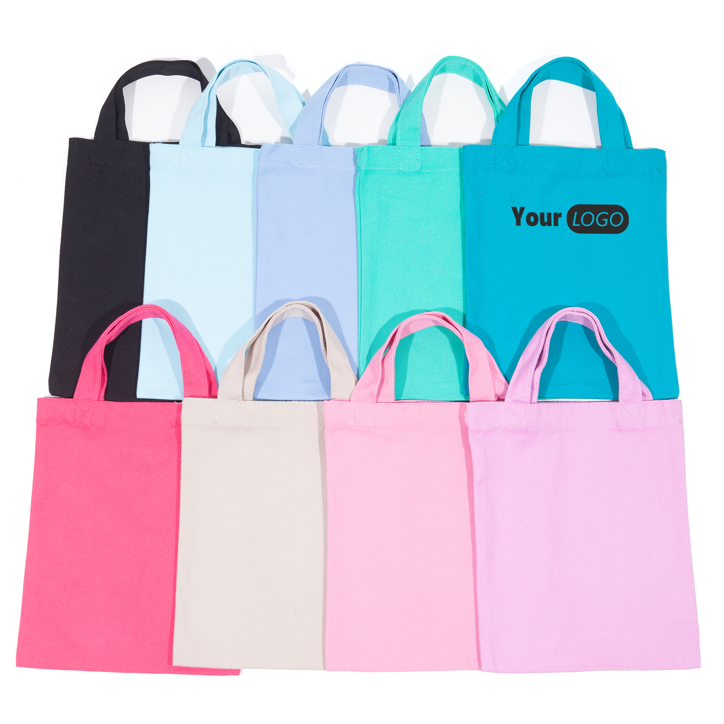 Canvas Simple And Stylish Custom Tote Bag, custom tote bag with logo imprint 2