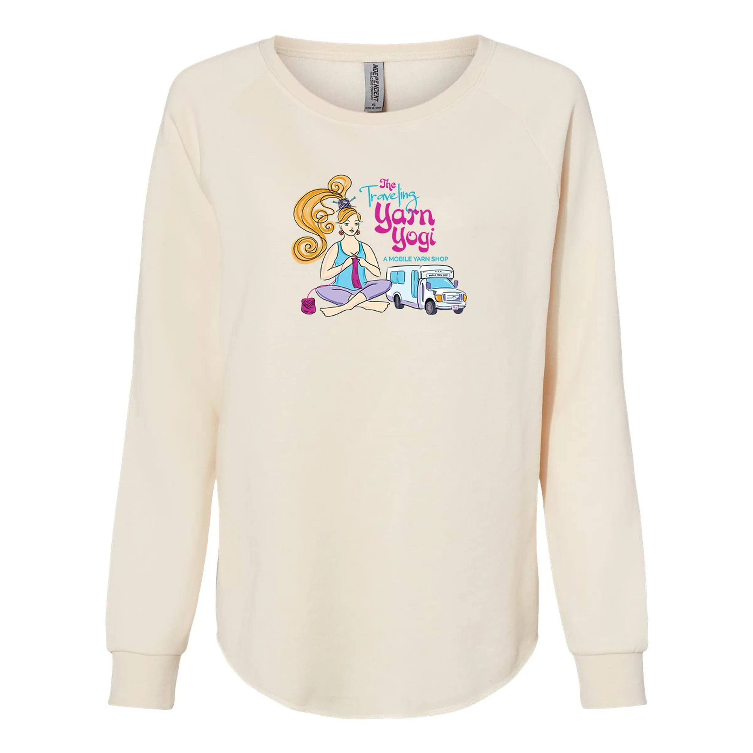 Independent Trading Women's California Wave Wash Crew 32