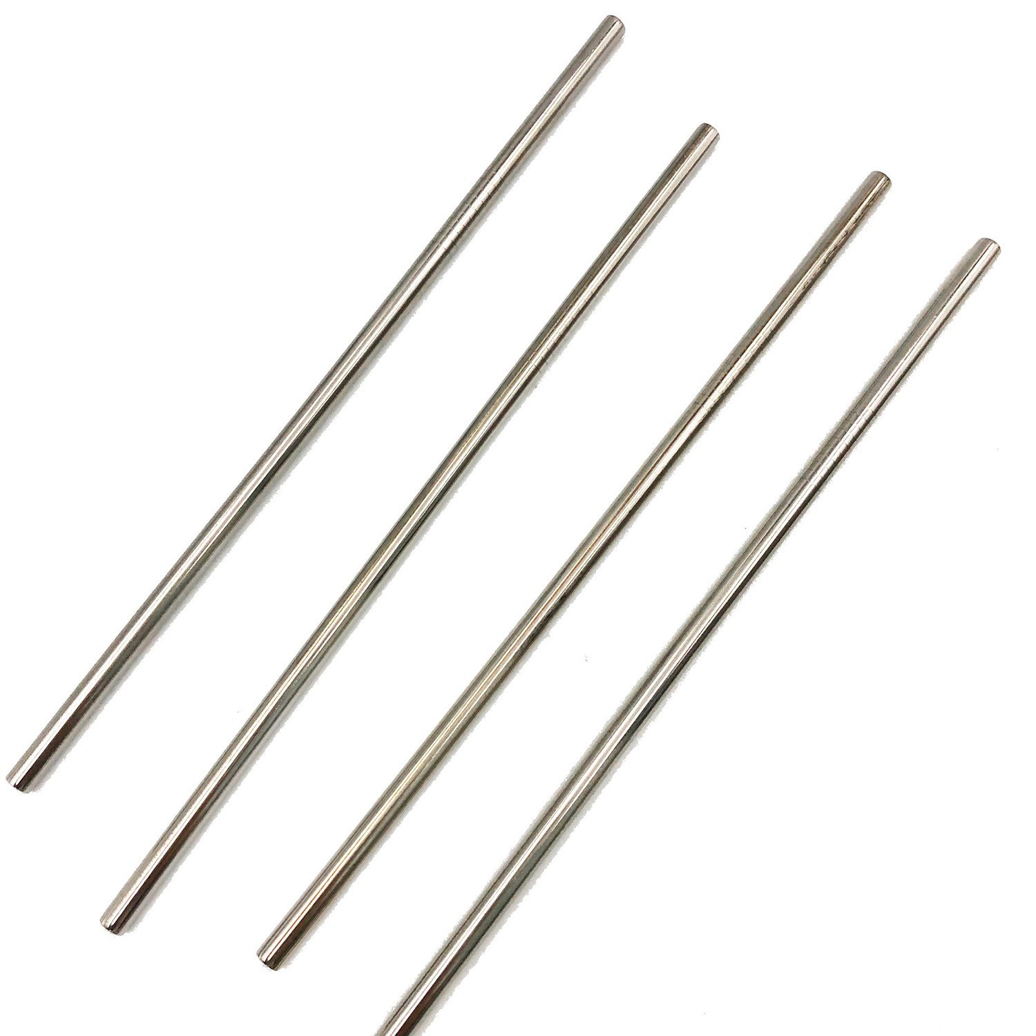 Stainless Steel Straw w/ Cleaning Kit Reusable Metal Straws 2