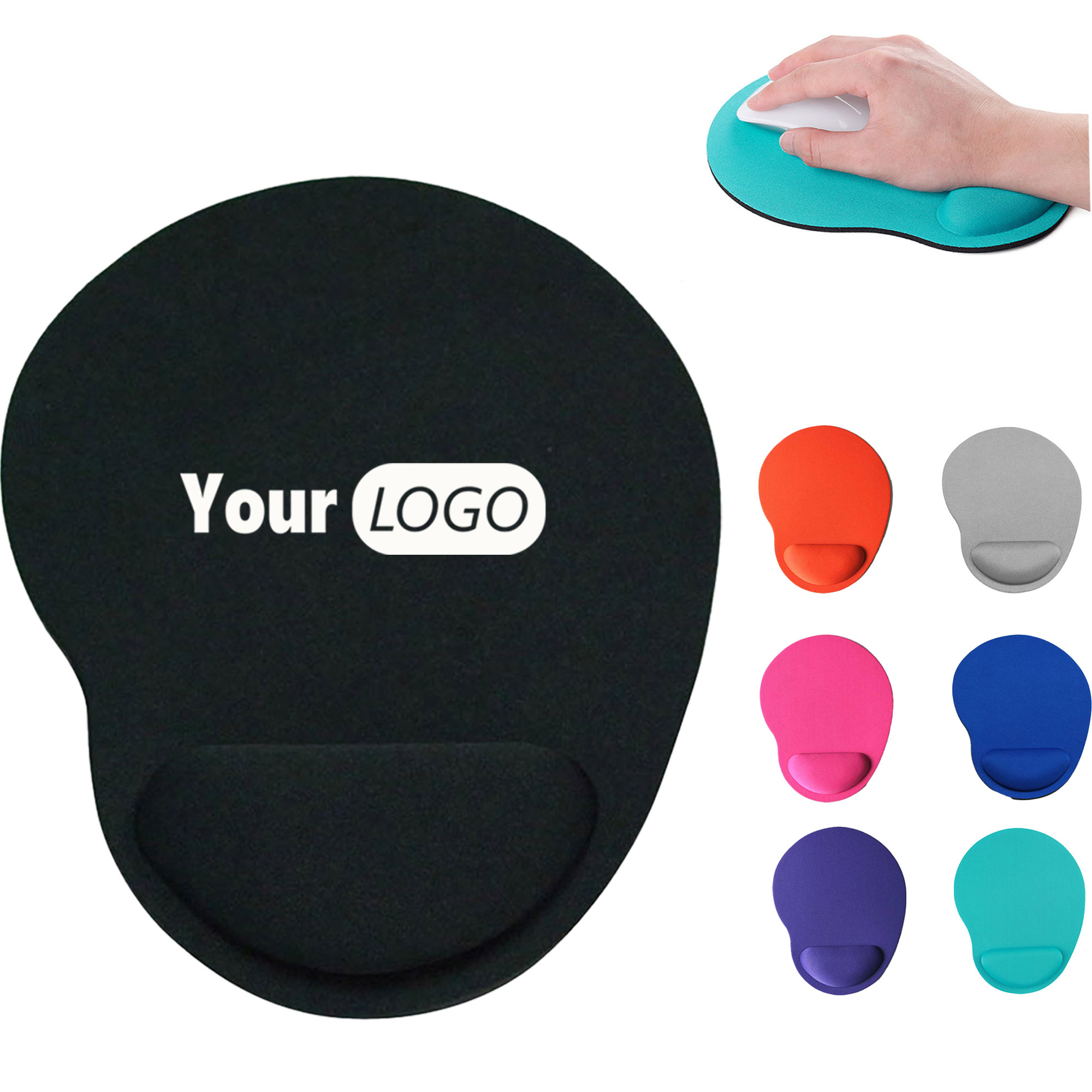 EVA Mouse Pad with Wrist Rest 2