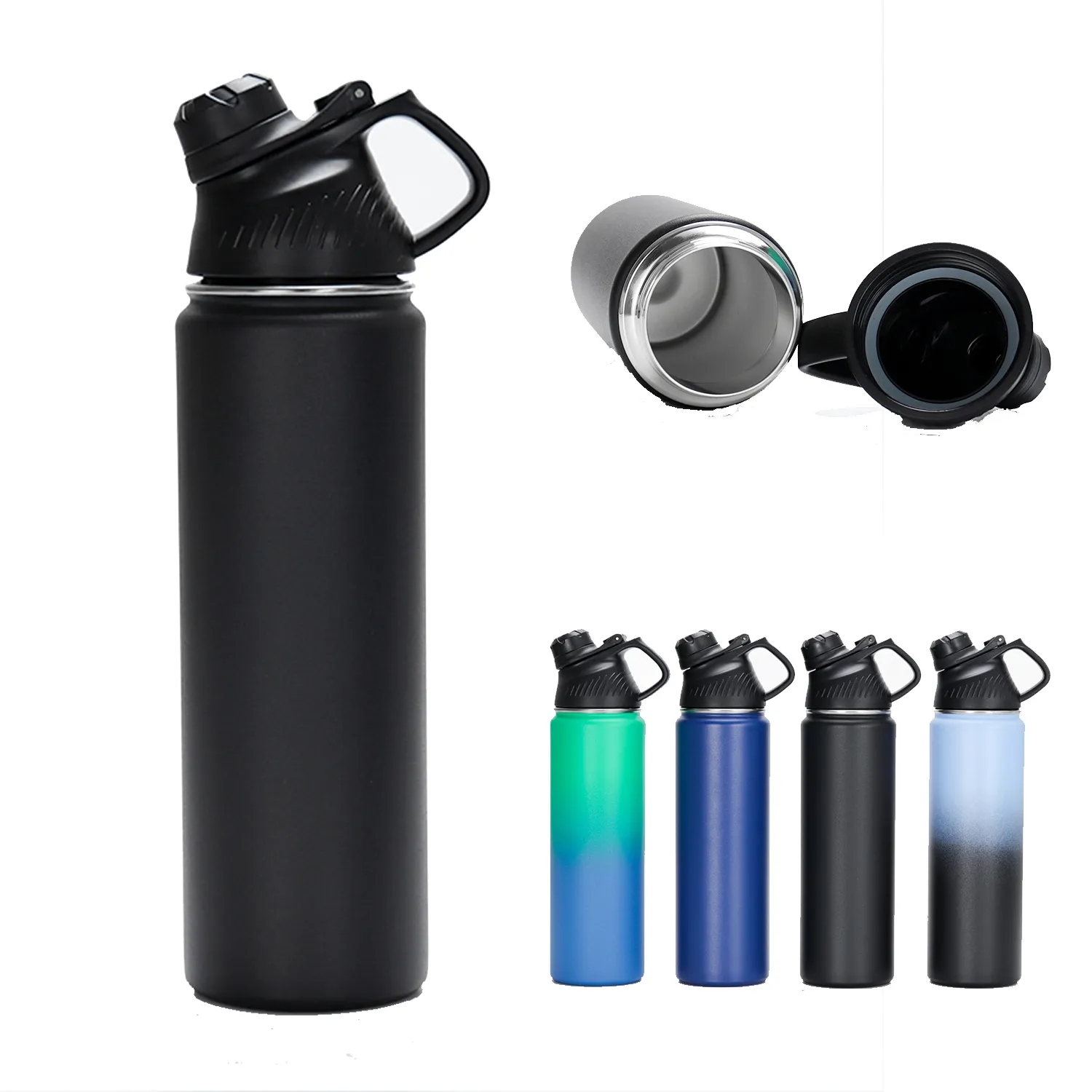Large capacity outdoor sports stainless steel cup 2