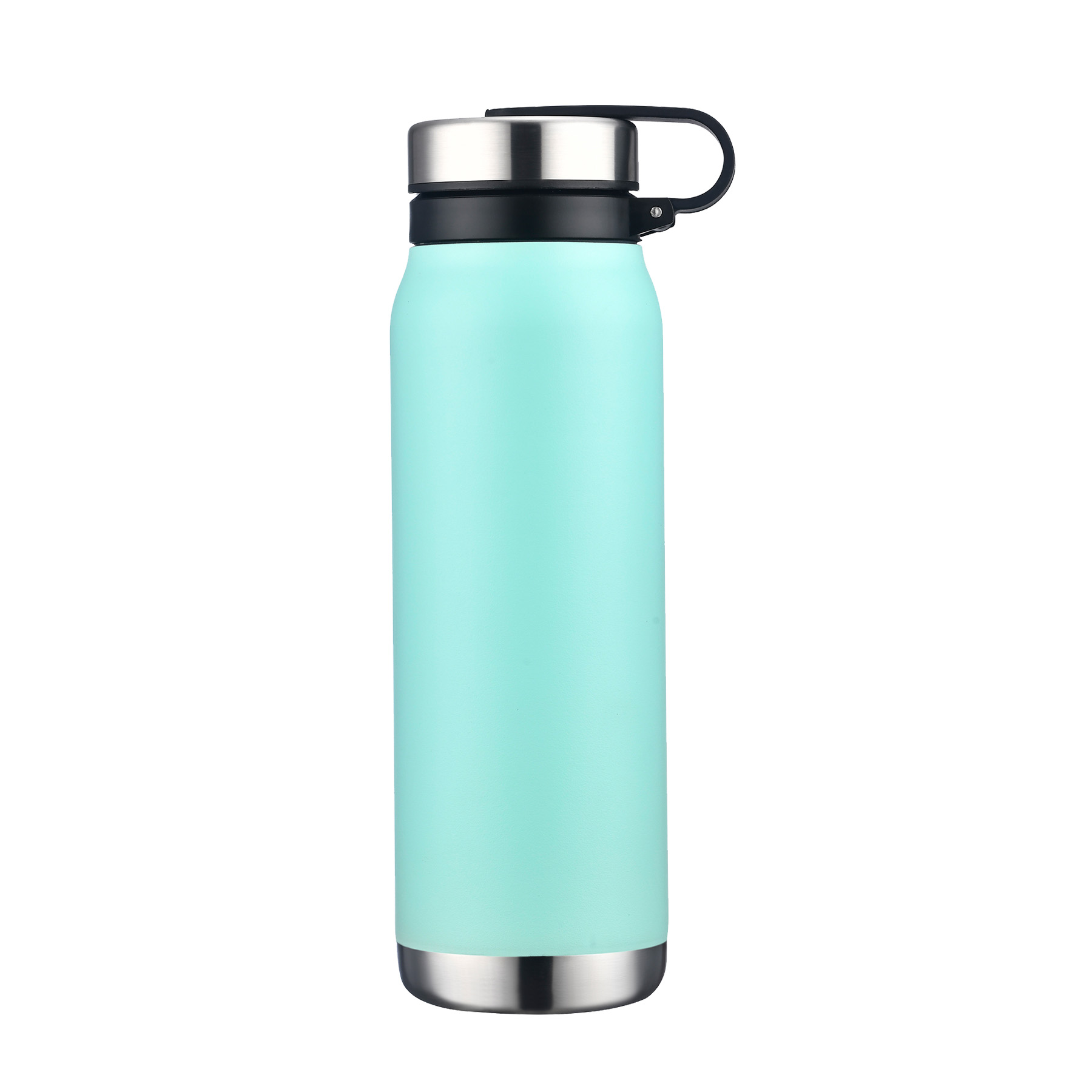 20 oz. Stainless Steel Vacuum Water Bottle w/ Twist Lid, custom water bottle with logo imprint 2