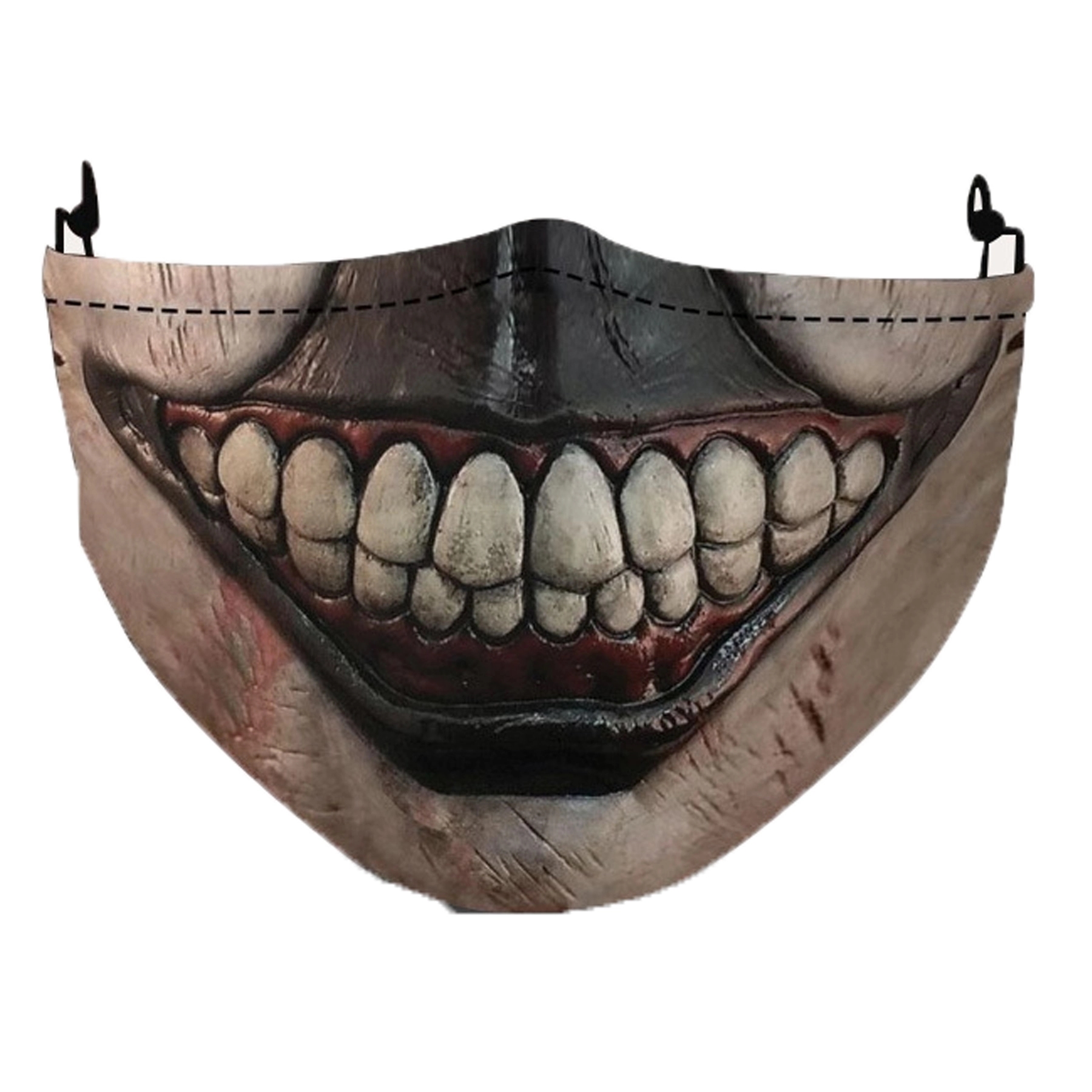 Cotton Fancy Halloween Face Mask Beats Mouth for Adult Party 8