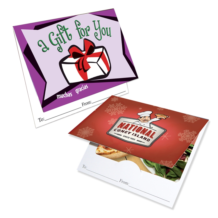 Economy Gift Card Holder - 4" x 3 1/4" 1