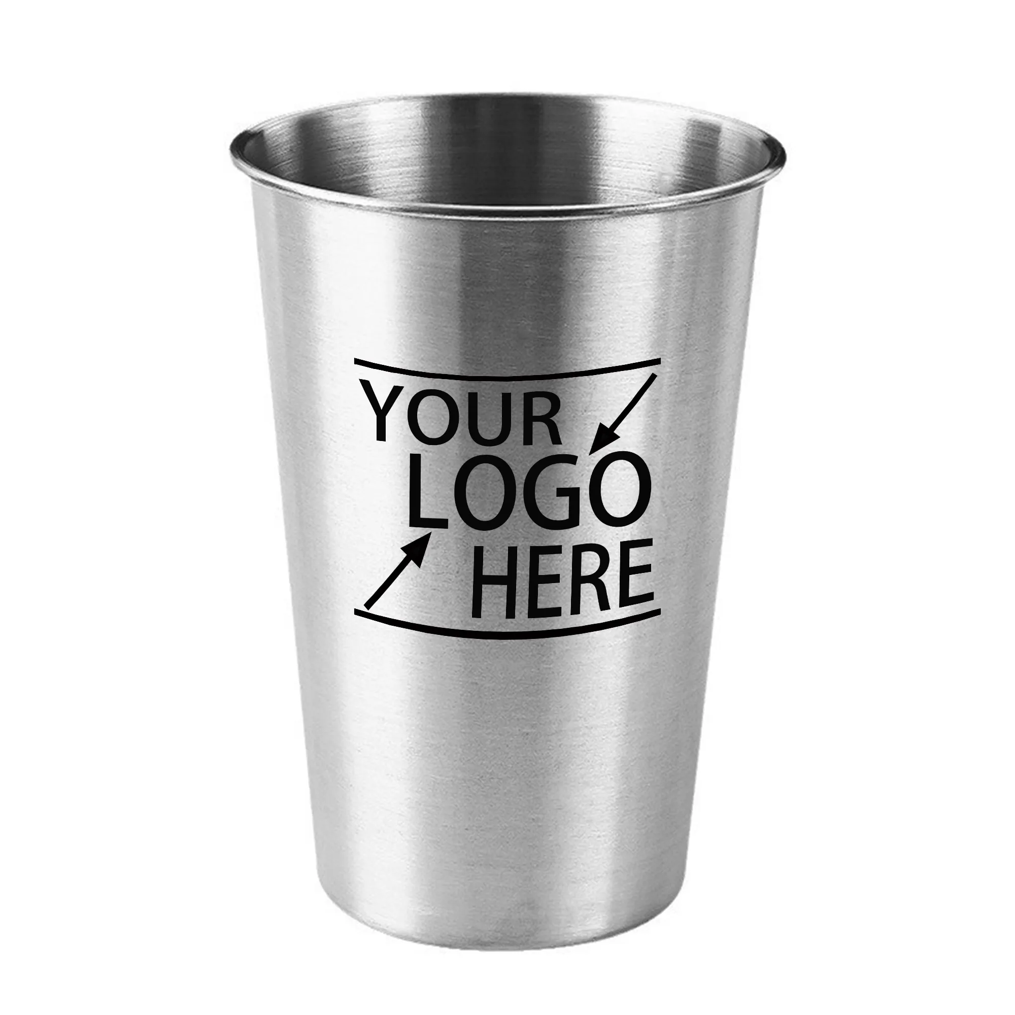 16.9oz Stainless Steel Pint Cup