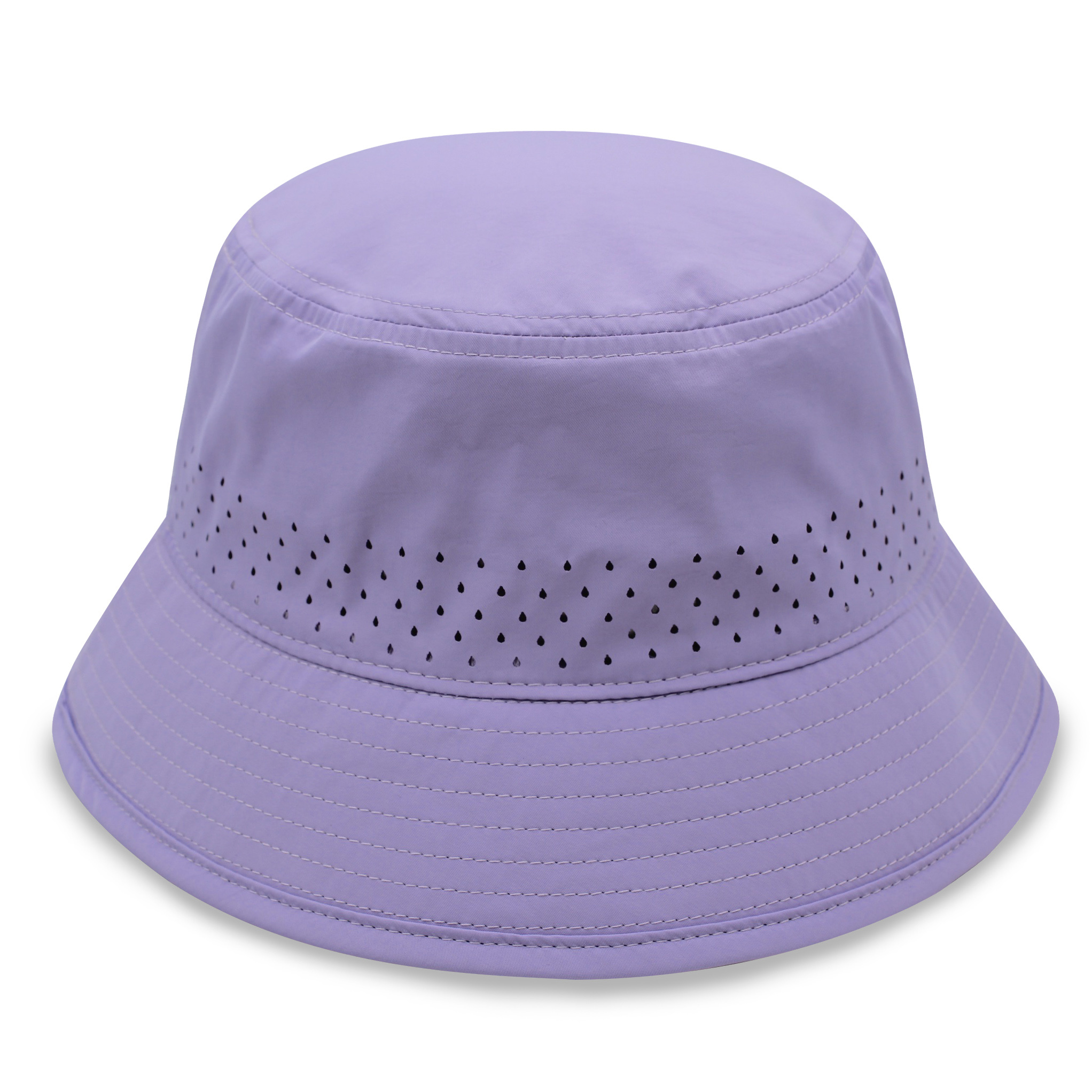 Performance Bucket Hat w/Laser Cut Mesh