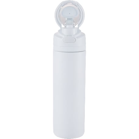 Elvin 28oz Recycled Stainless Flip Straw Bottle, custom water bottle with logo imprint 241