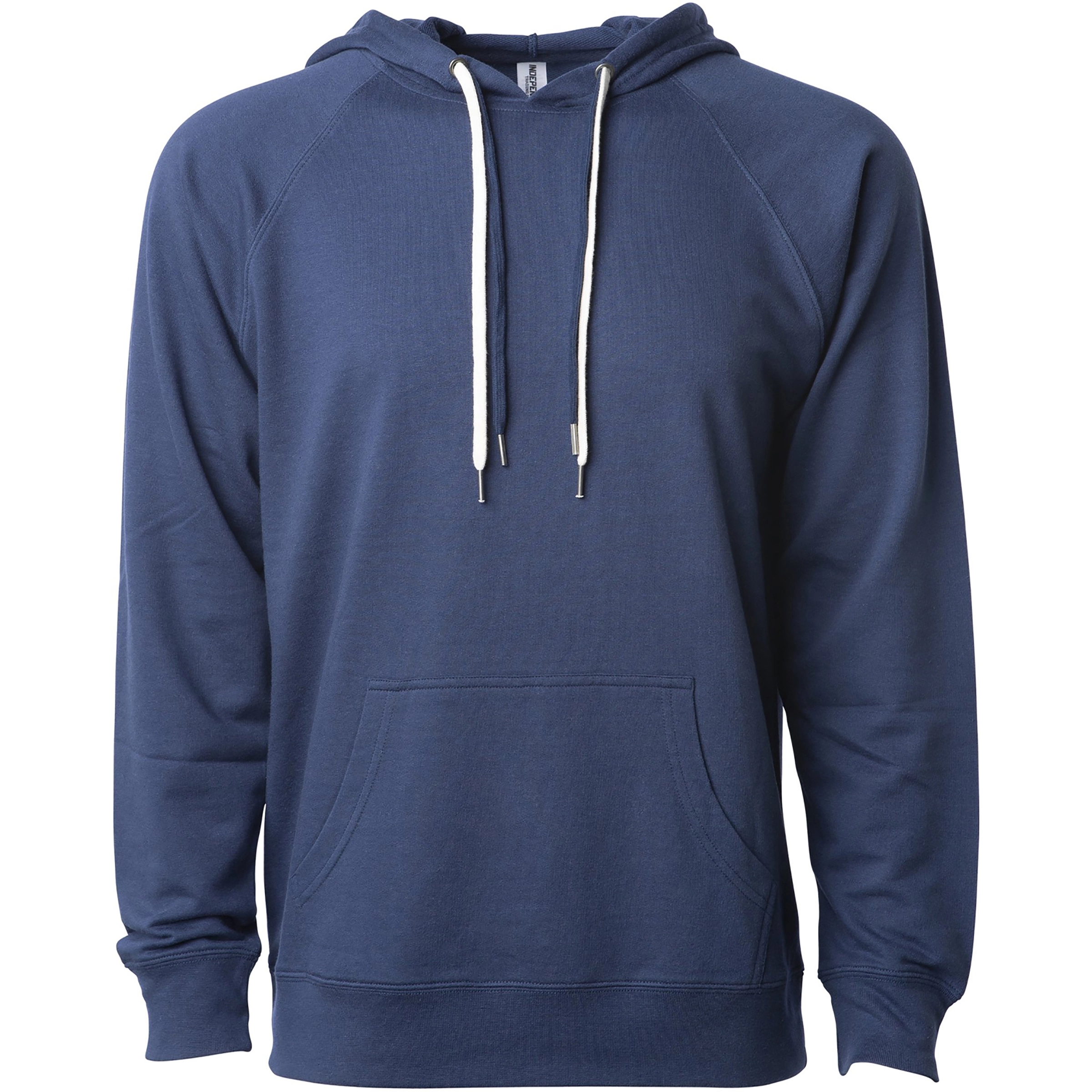 Unisex Lightweight Loopback Terry Hooded Pullover 35