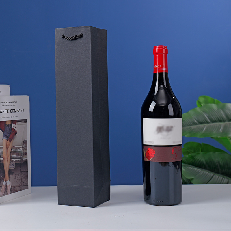 Kraft Wine Paper Shopping Bag 4