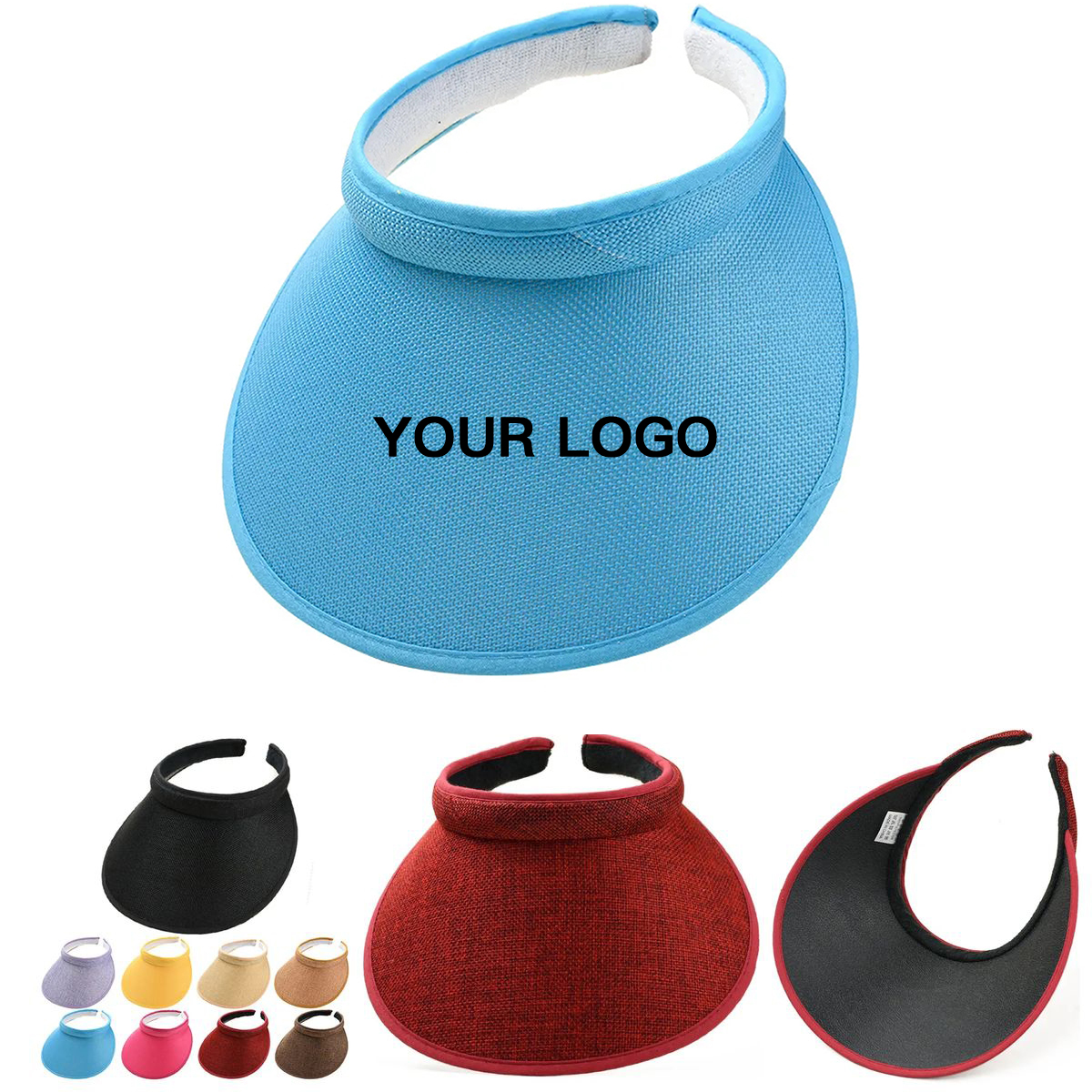 Adjustable Linen Sun Visor For Daily Wear 6