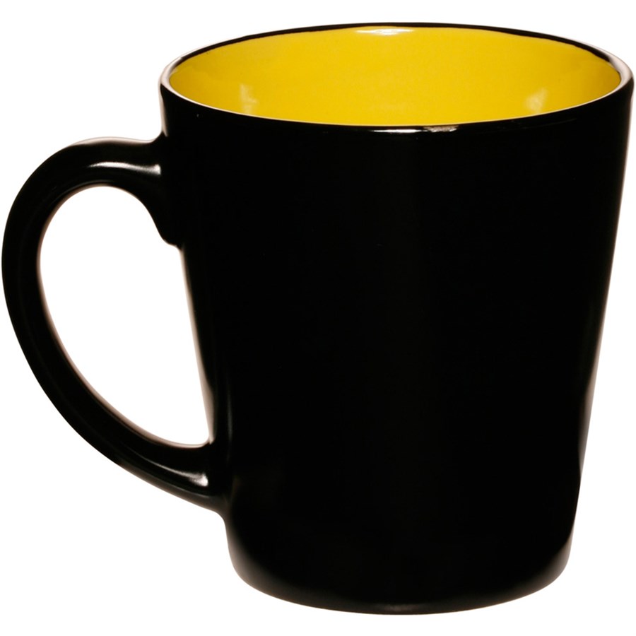 Two-Tone Latte Custom Mugs, 12 oz. 8