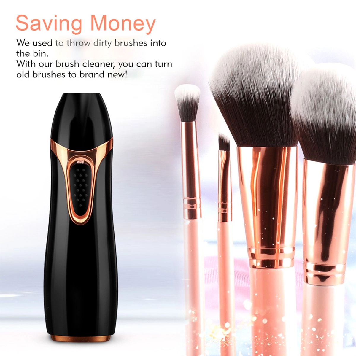 Luxury Fully Automatic Electric Makeup Brush Cleaner 5