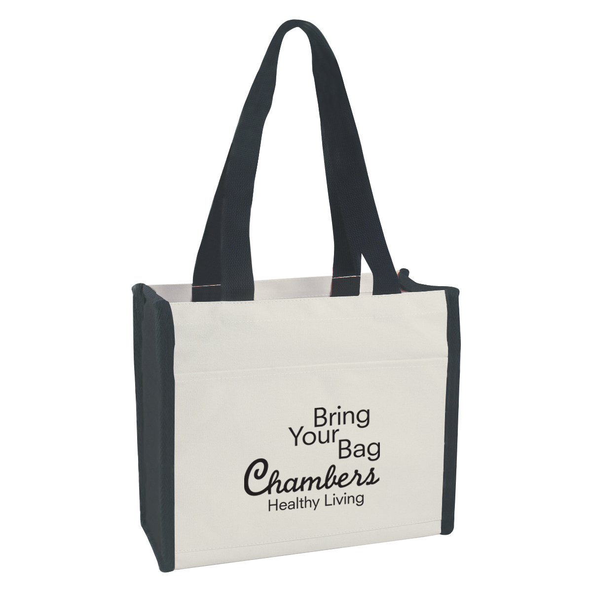 Heavy Cotton Canvas Tote Bag, custom tote bag with logo imprint 5