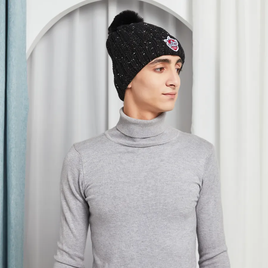 Ineffable Acrylic Beanies w/ Pom 1