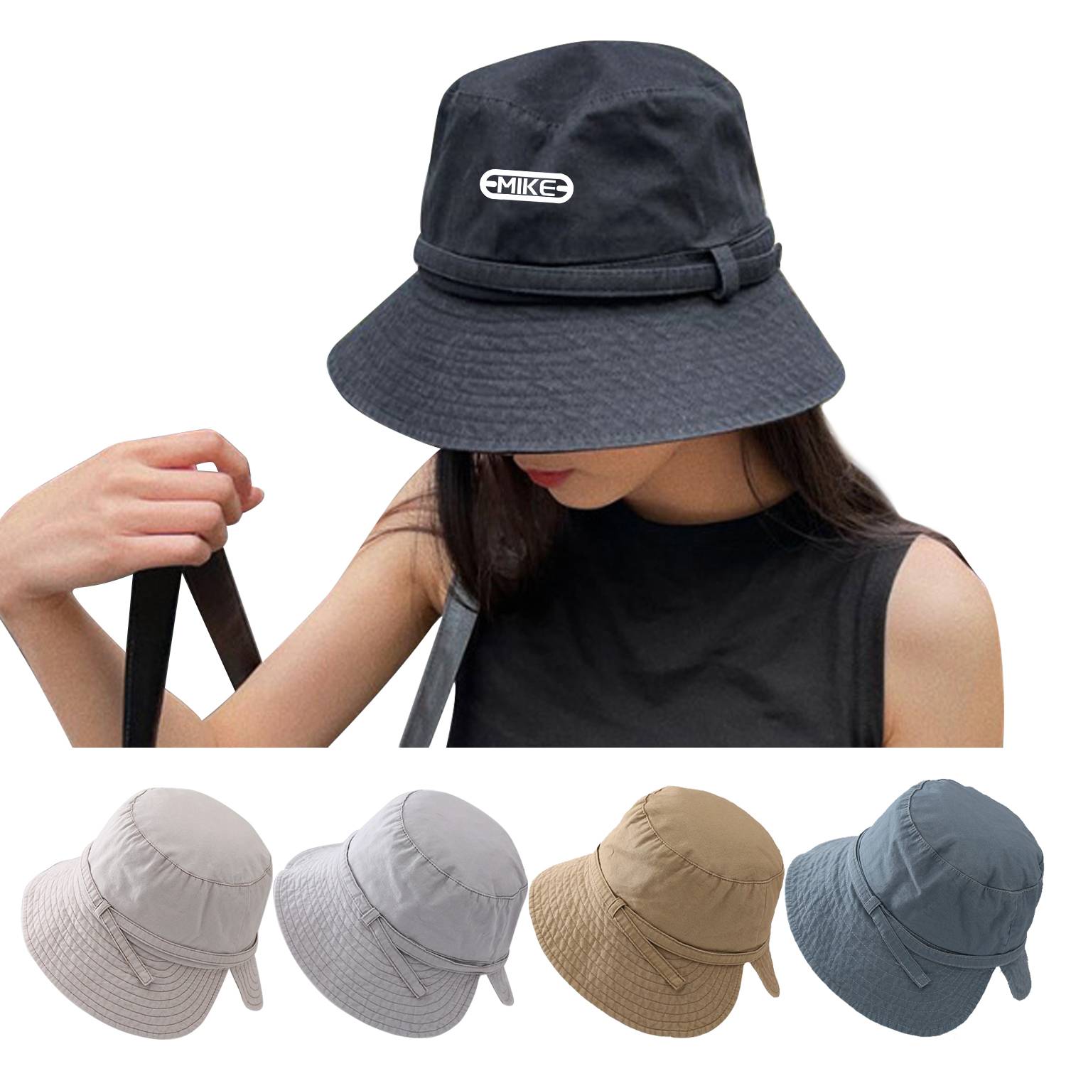Women Summer Large Brim Fisherman Hats 3