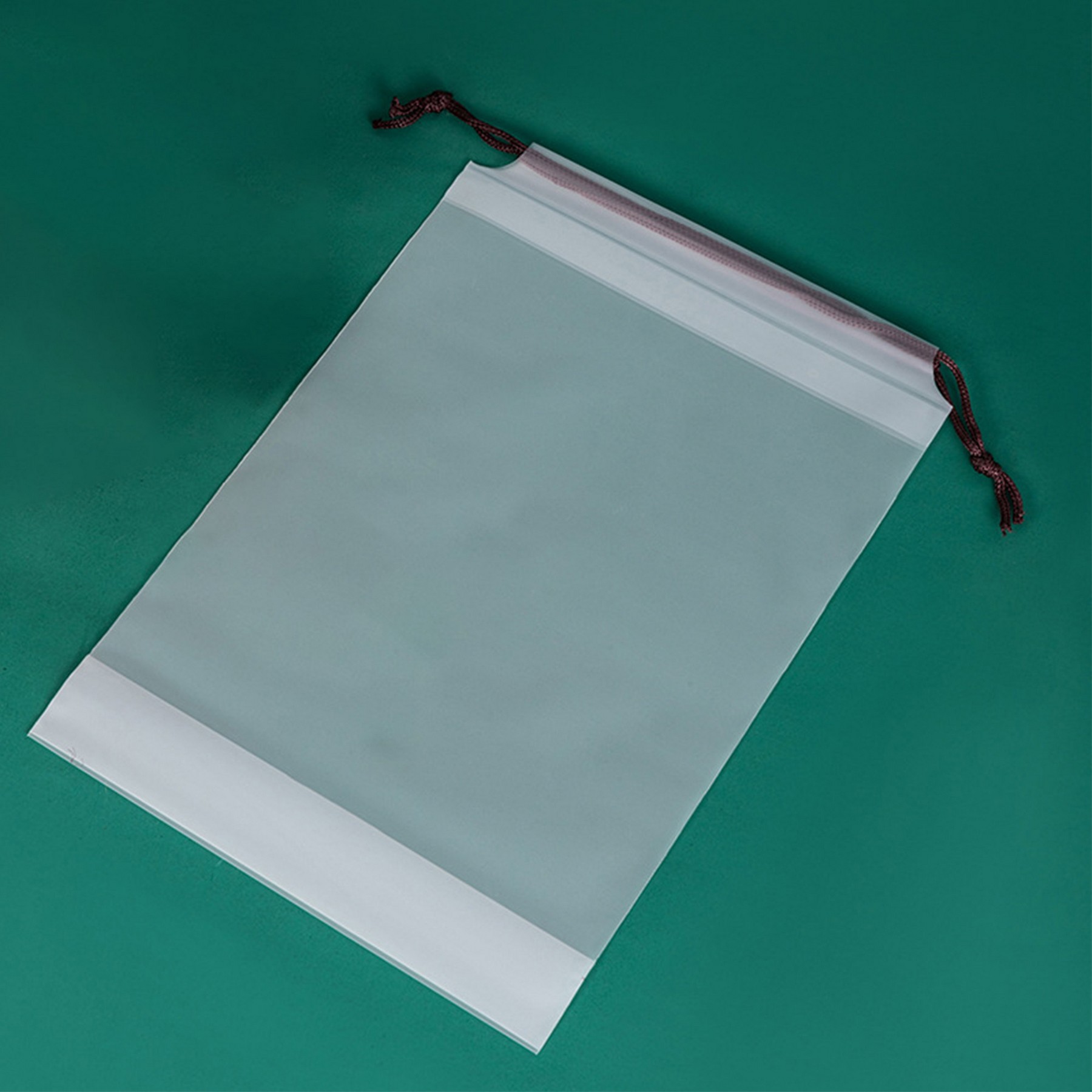 PEVA Plastic Drawstring Shoe Bag 3