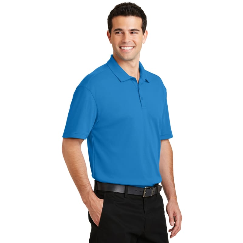Port Authority Silk Touch Interlock Performance Polo. 24