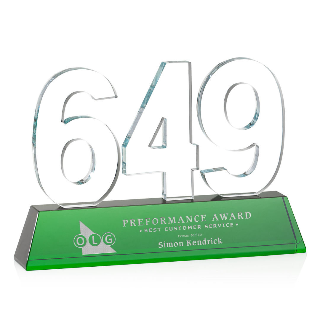 Milestone Optical Award - Green 4