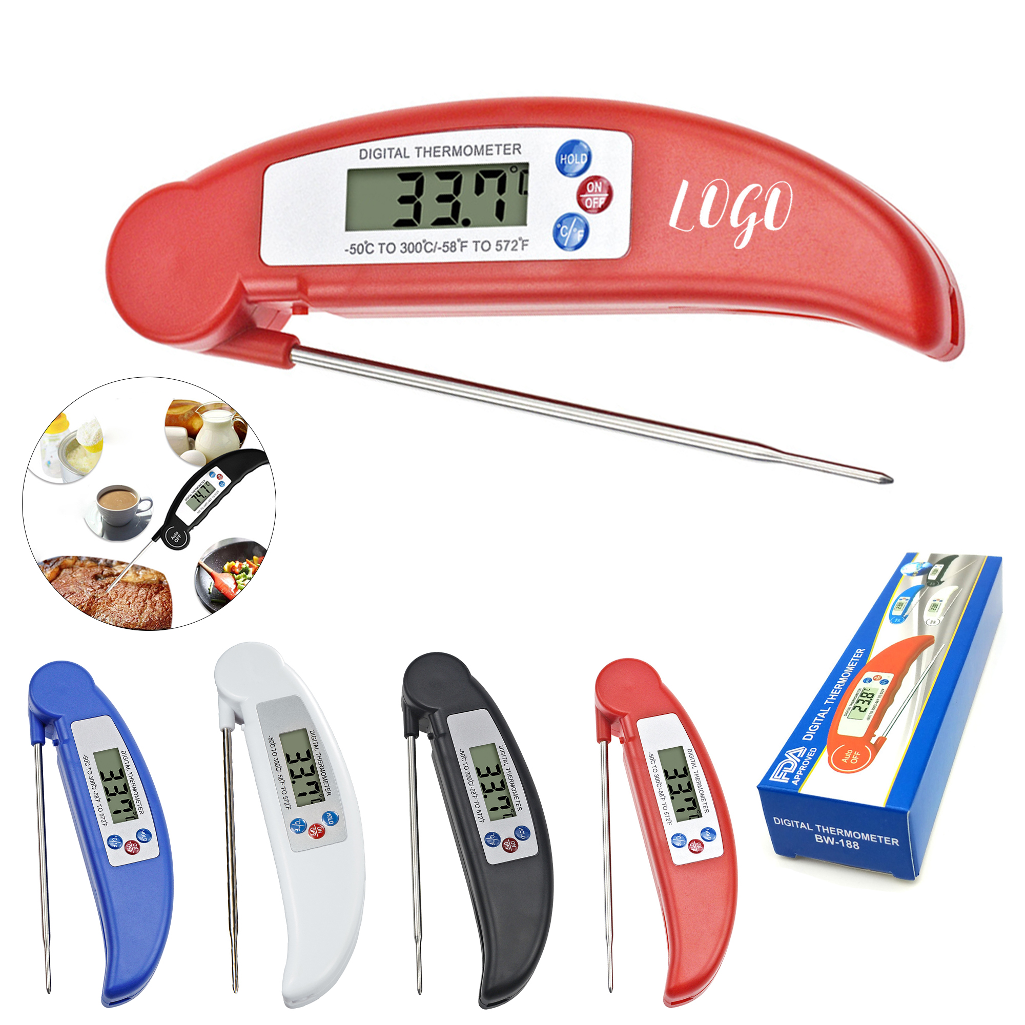 Instant-Read Digital Cooking Thermometer 1