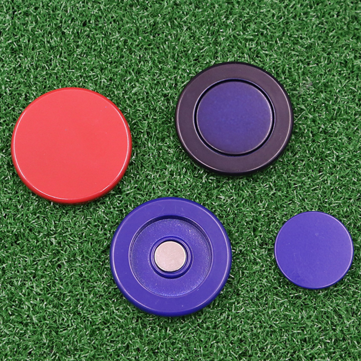 Magnetic Golf Ball Marker with Hat Clip Compatible Design 3