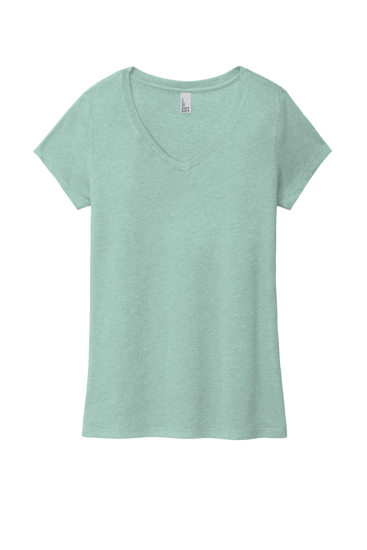 District Women's Perfect Tri V-Neck Tee. DM1350L 34