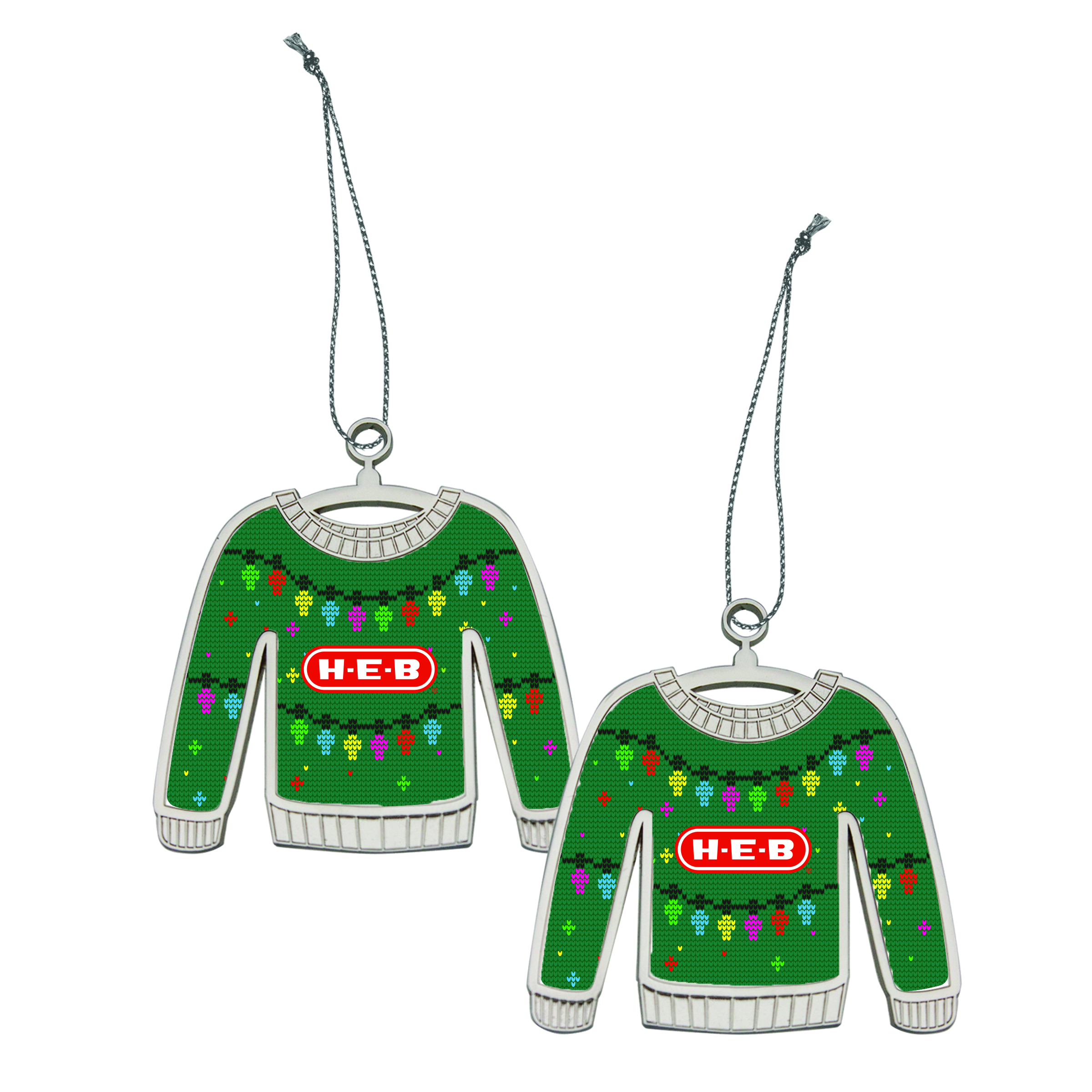 Ugly Sweater Holiday Ornament (2-Sided) 6
