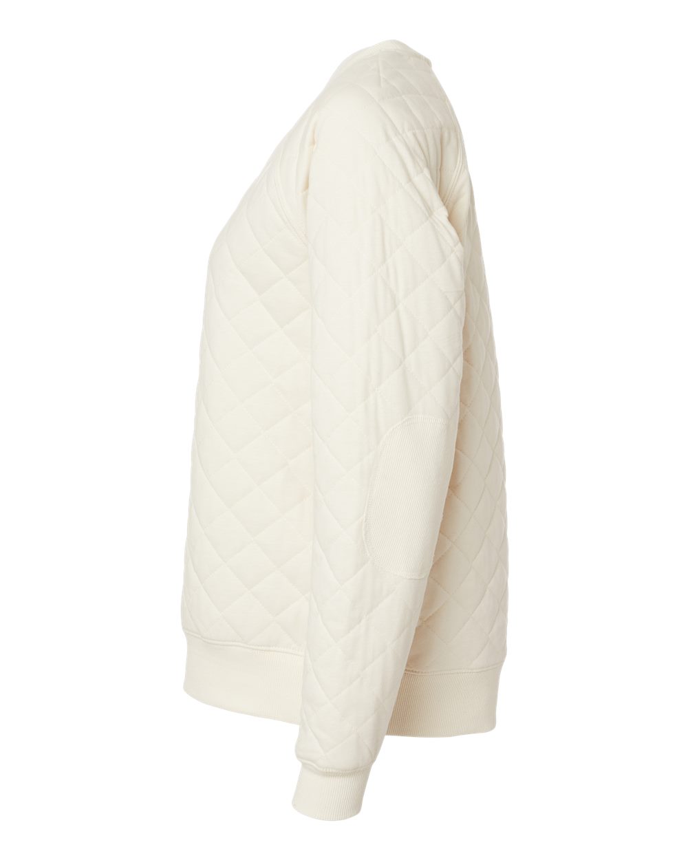 Women's Quilted Crewneck Pullover - R08 18