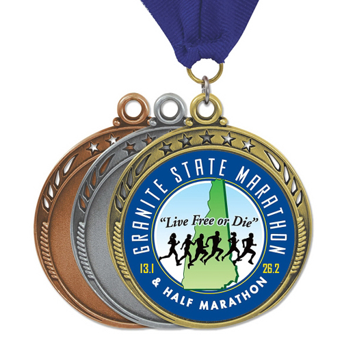 Full color 5 Star Galaxy Medal 3