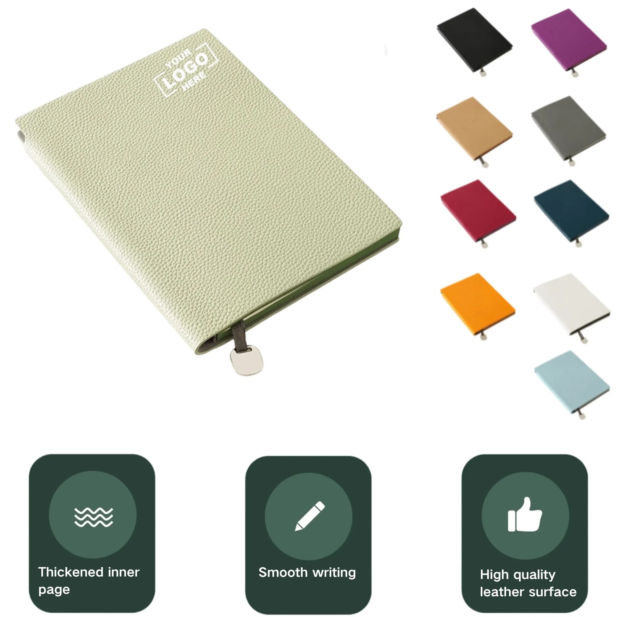 Leather Bookmark Notebook