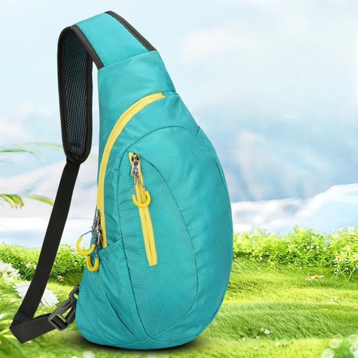 Customizable Foldable Crossbody Sling Bag For Travel Outdoor 6