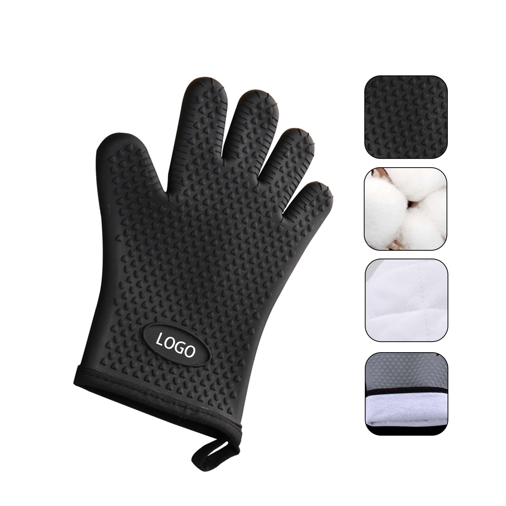 Silicone Insulated Kitchen Mitt 4