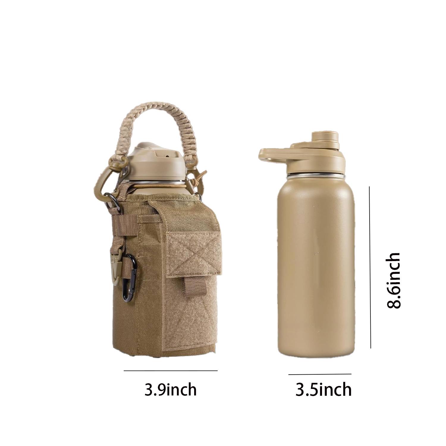 32OZ Knitted Water Bottle Sleeve 1