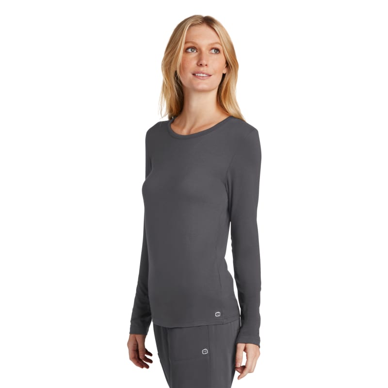 WonderWink Women's Long Sleeve Layer Tee 7