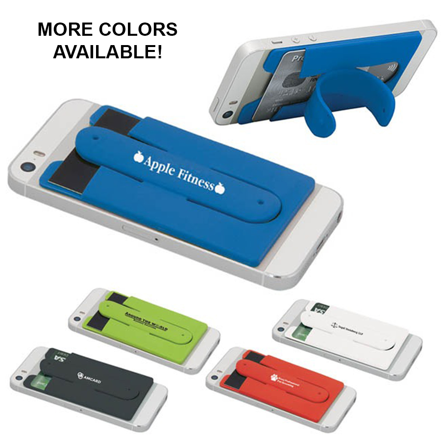 Combo Silicone Cell Phone Wallet & Kickstand 12