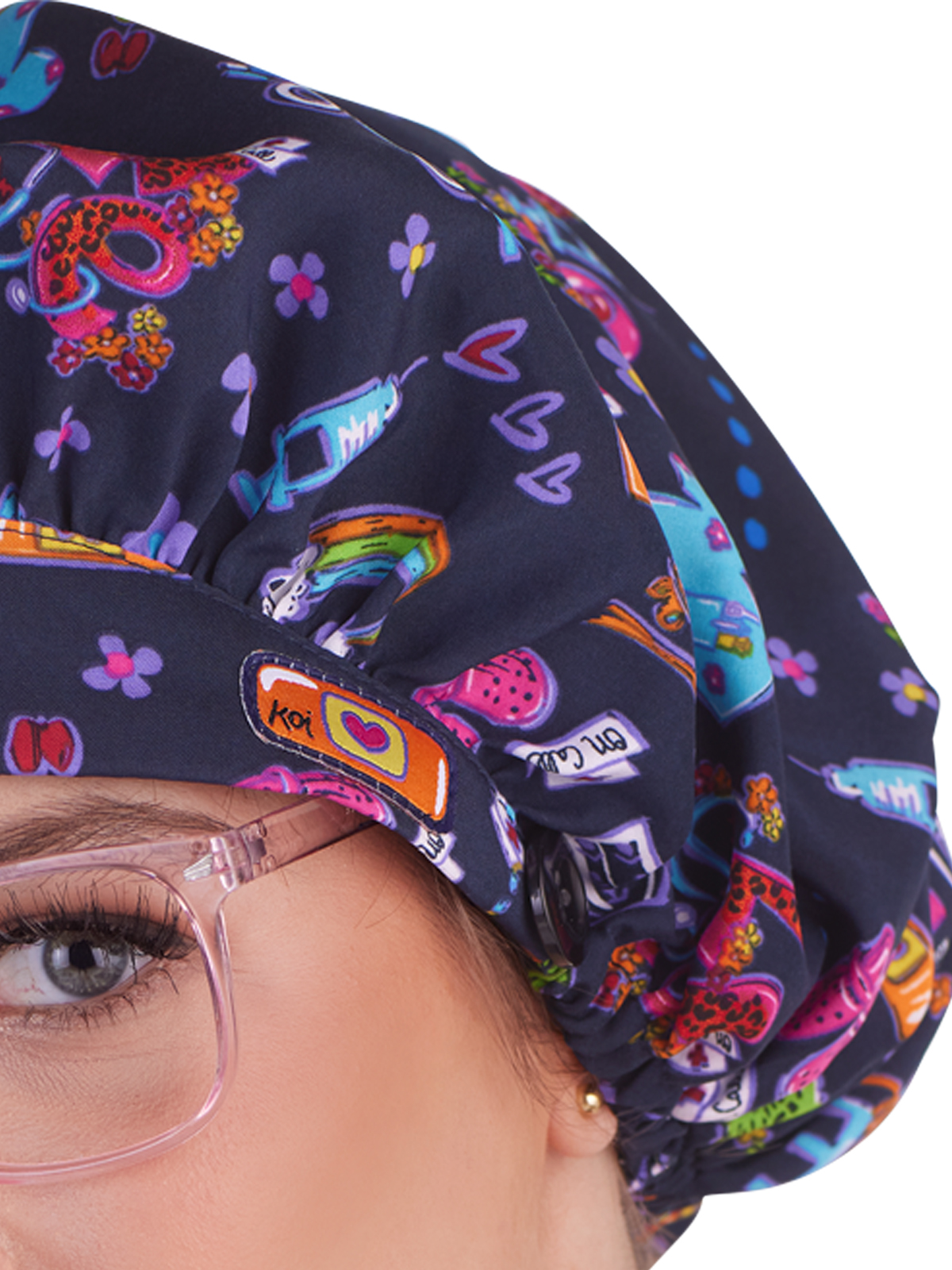 KOI - Basics - Unisex Bouffant Scrub Cap 2