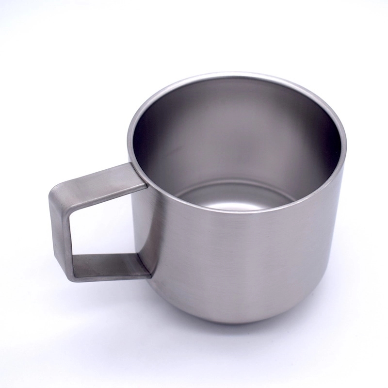 Custom 13 oz Double Walled Stainless Steel Coffee Mugs 7