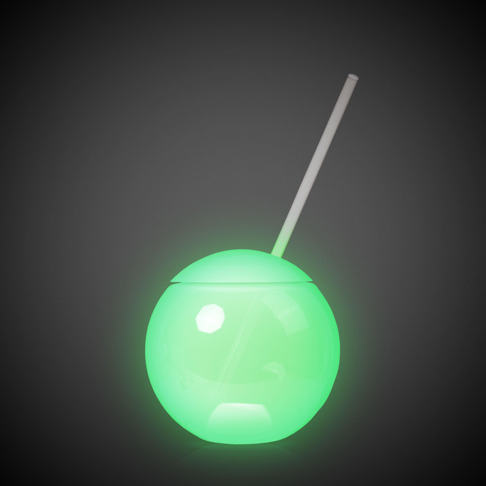 20oz Multicolor LED Ball Tumbler with Straw 6
