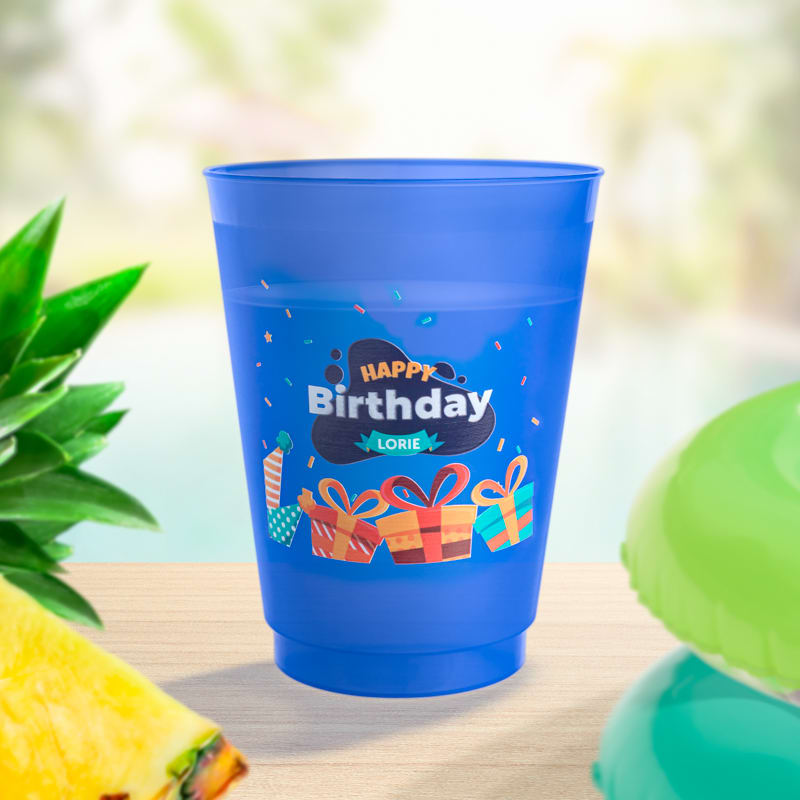 16oz Frosted Stadium Cups 50