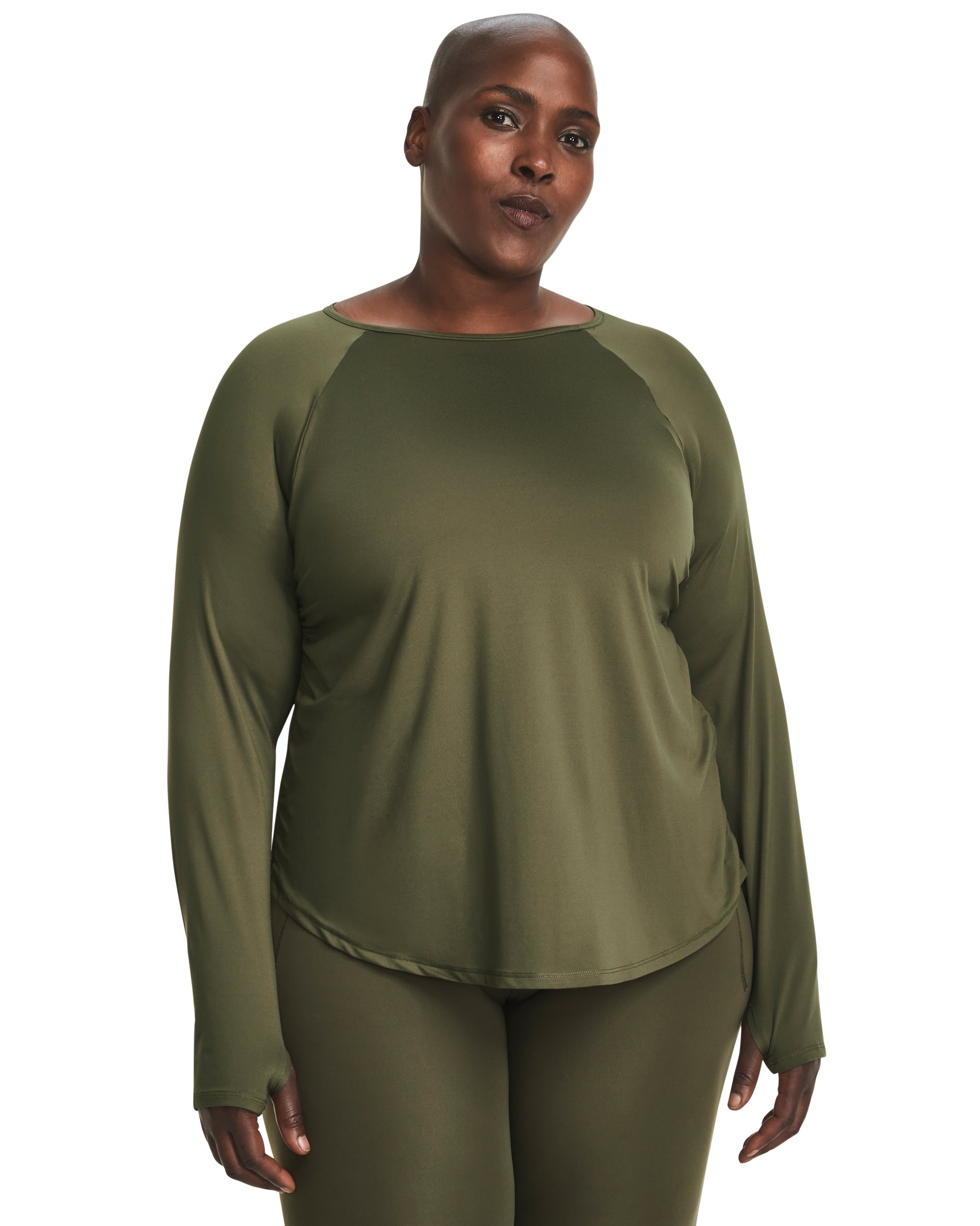 UA Motion Women's Longline Long Sleeve 4