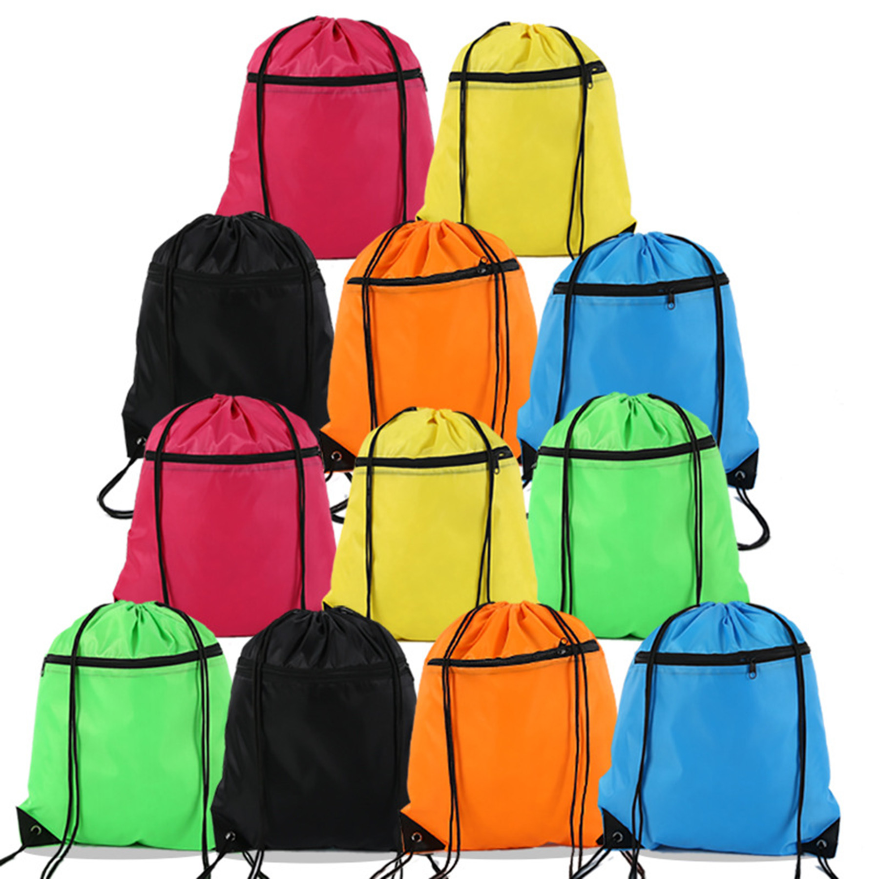 Oxford Cloth Drawstring Backpack 1