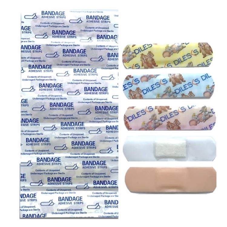 Waterproof Cartoon Bandages FDA Approved PE material with Strong adhesion
