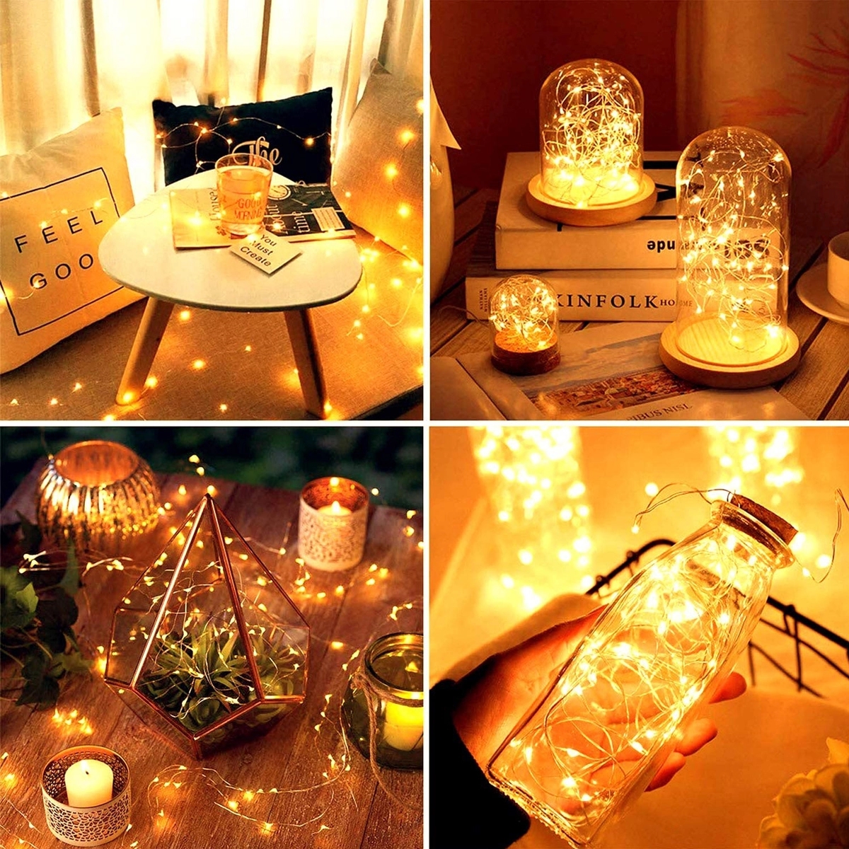 20 Led Fairy Battery String Lights 3