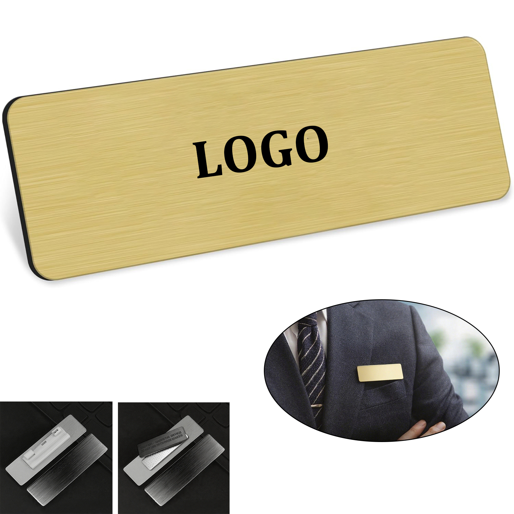 Personalized Magnetic Name Tag 4