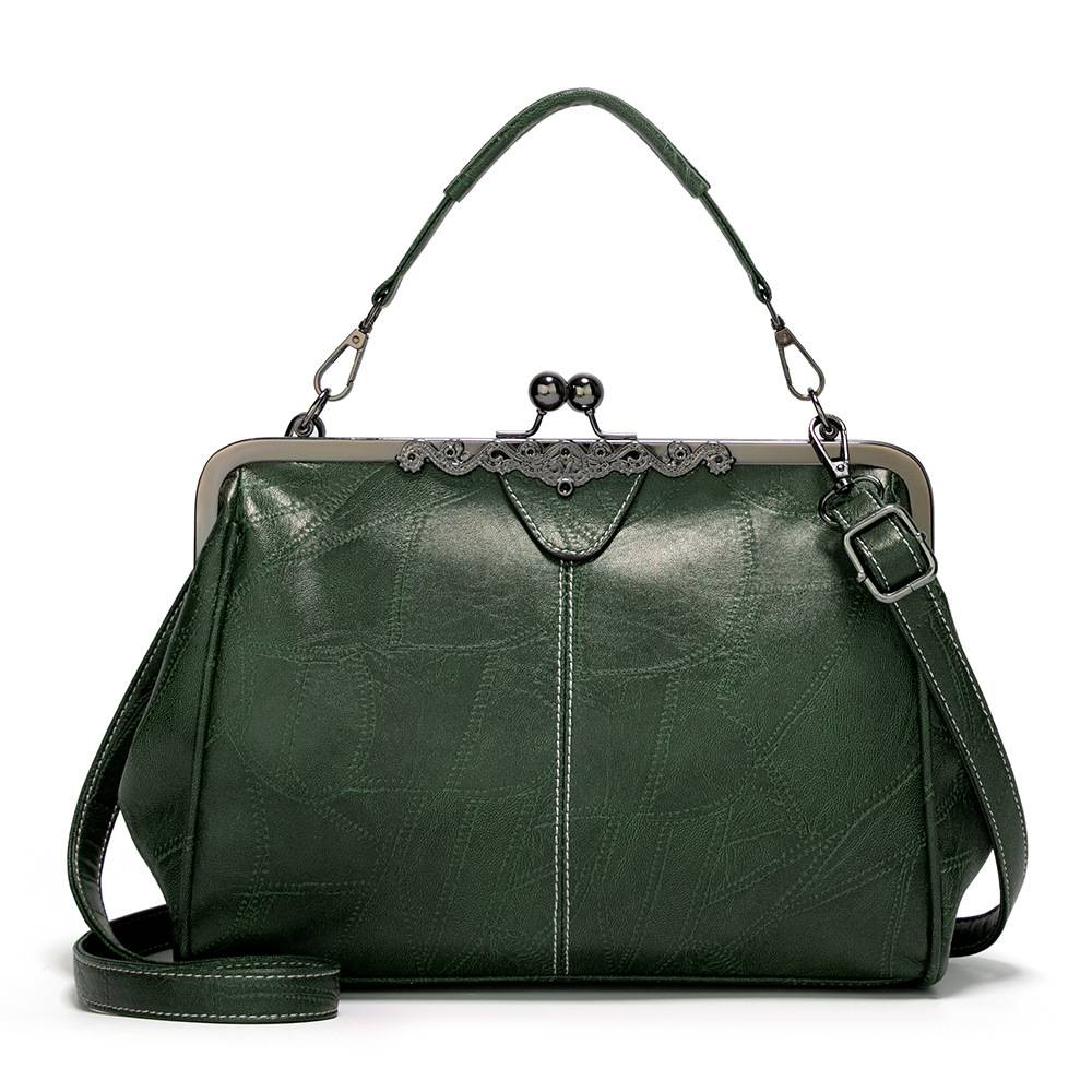 Classic Vintage PU Leather Crossbody & Tote Bag 4