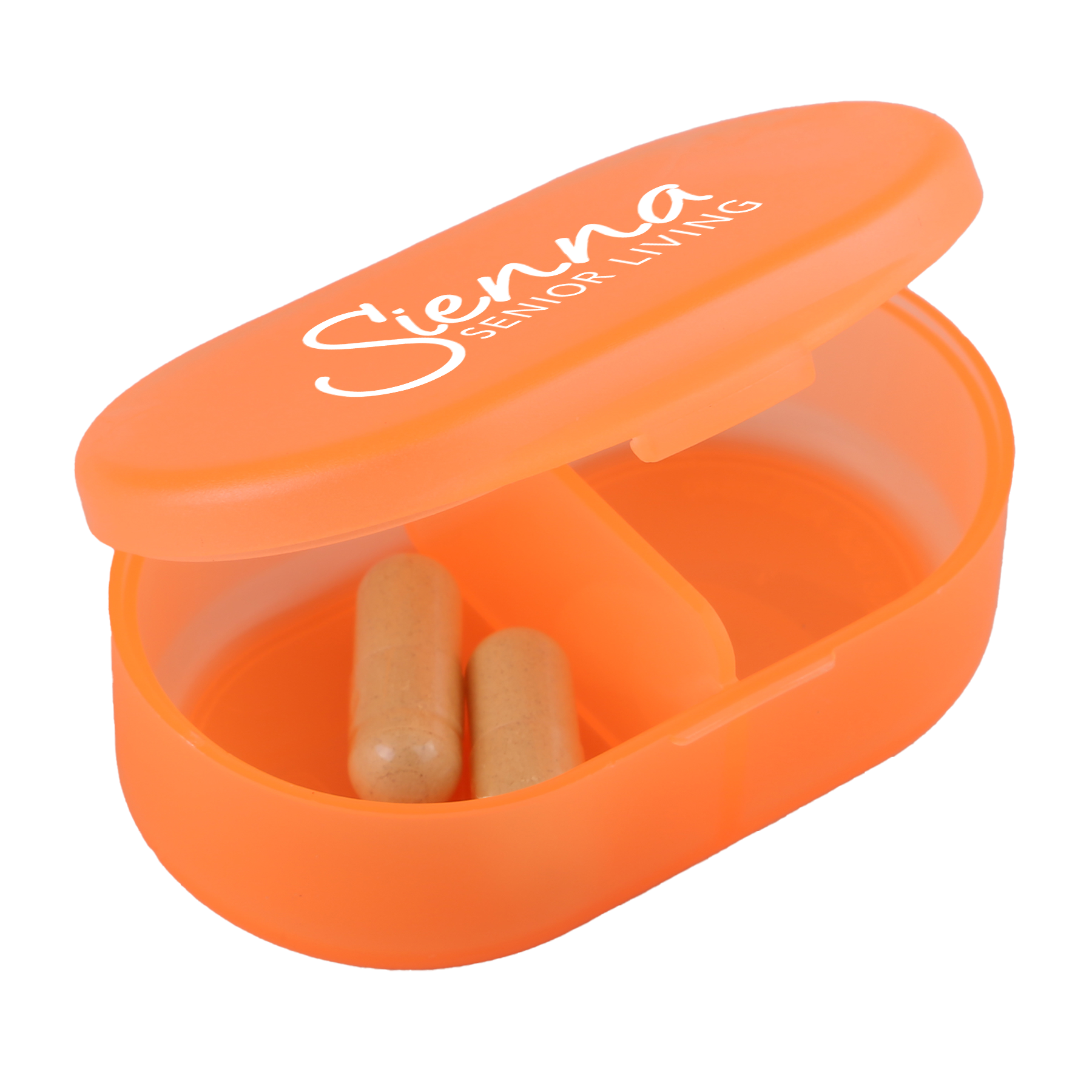 Dual Compartment Pill Box 19